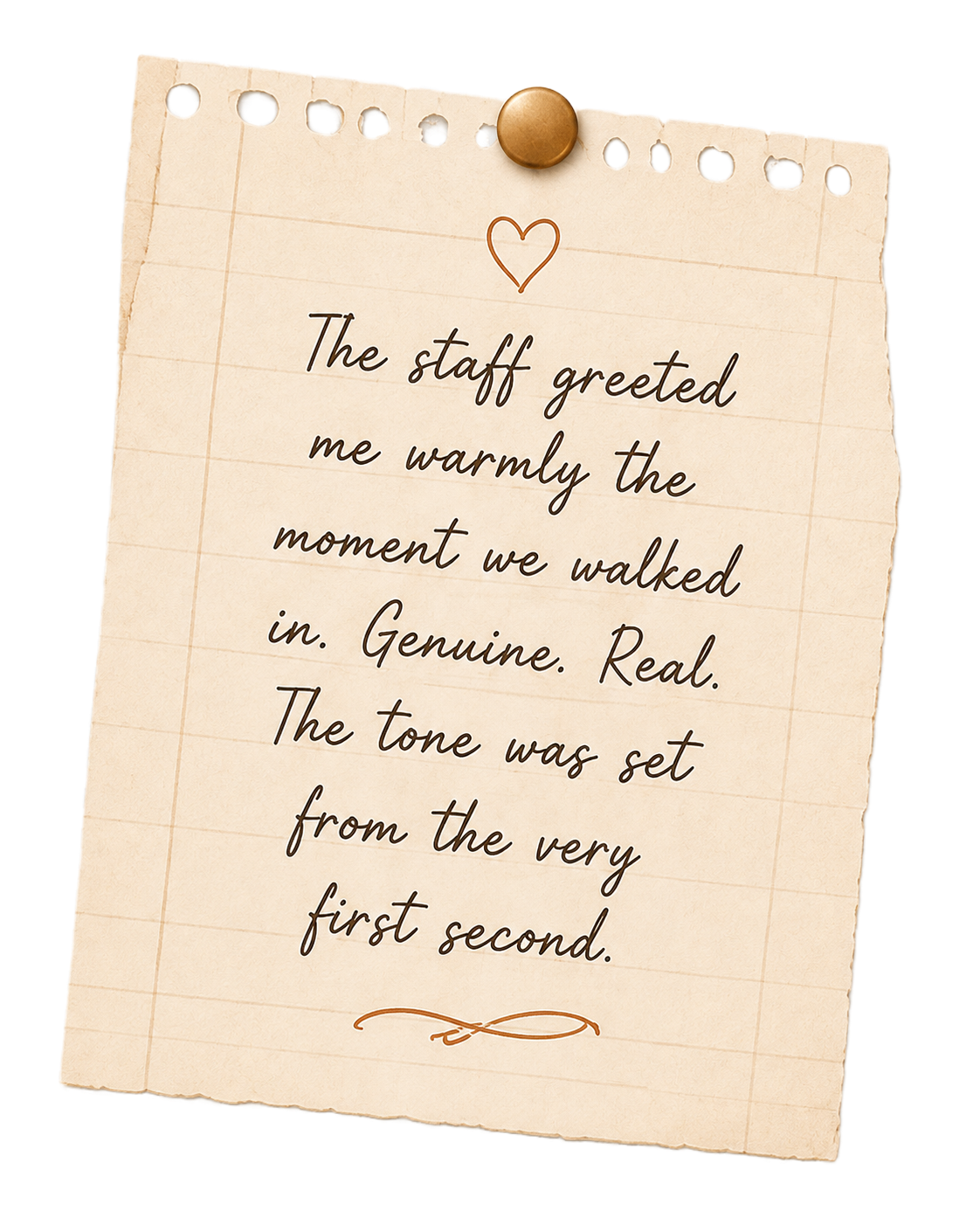 the staff